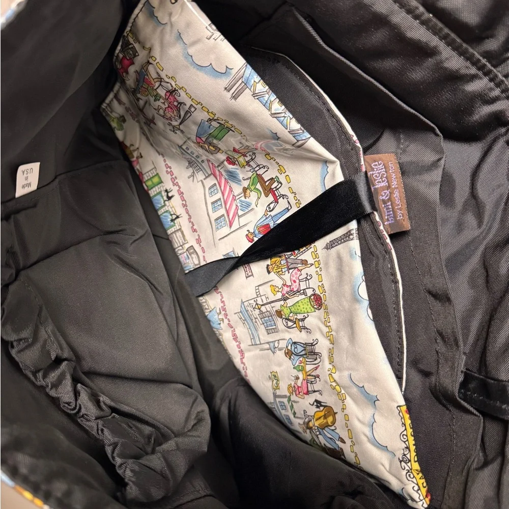 Timi & Leslie by Leslie Newton Parisian Print Baby Messenger Bag
